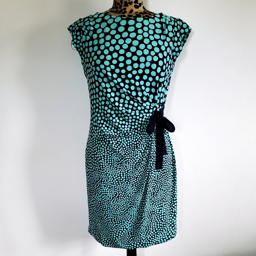 JUST... TAYLOR Polka Dot Dress